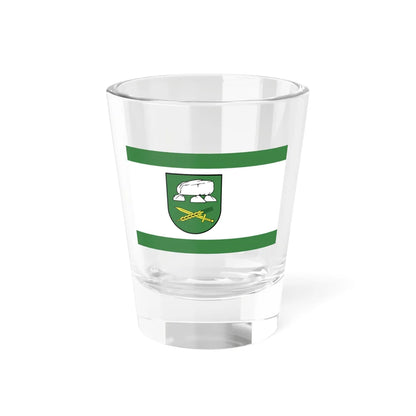 Flagge Albersdorf (Germany) Shot Glass 1.5oz 1.5oz - Go Mug Yourself