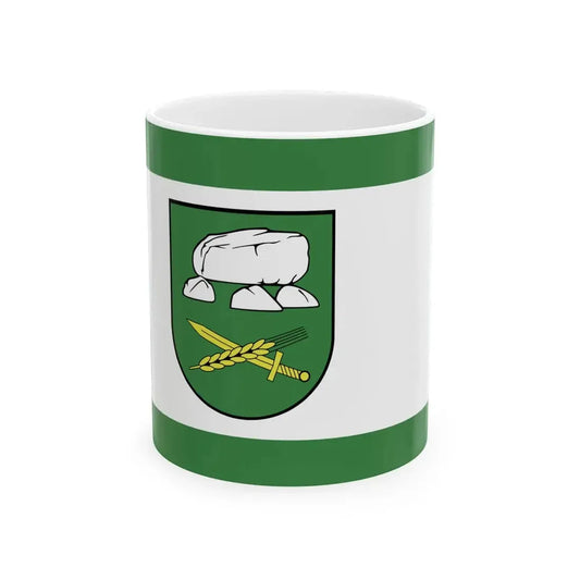 Flagge Albersdorf (Germany) White Coffee Mug 11oz - Go Mug Yourself