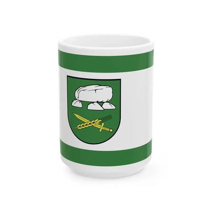 Flagge Albersdorf (Germany) White Coffee Mug 15oz - Go Mug Yourself