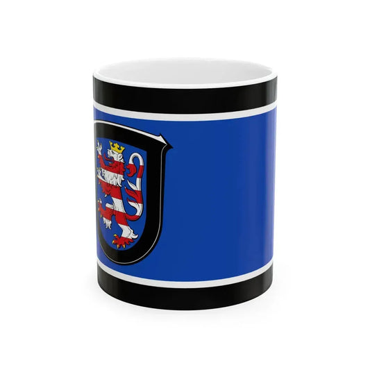Flagge Allendorf Lumda (Germany) White Coffee Mug 11oz - Go Mug Yourself