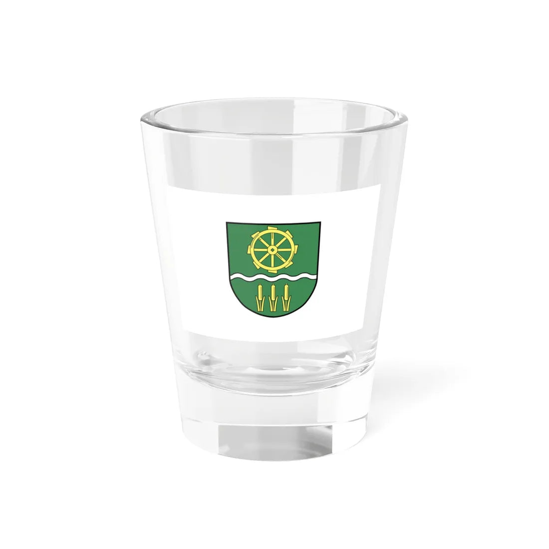 Flagge Alt Duvenstedt (Germany) Shot Glass 1.5oz 1.5oz - Go Mug Yourself
