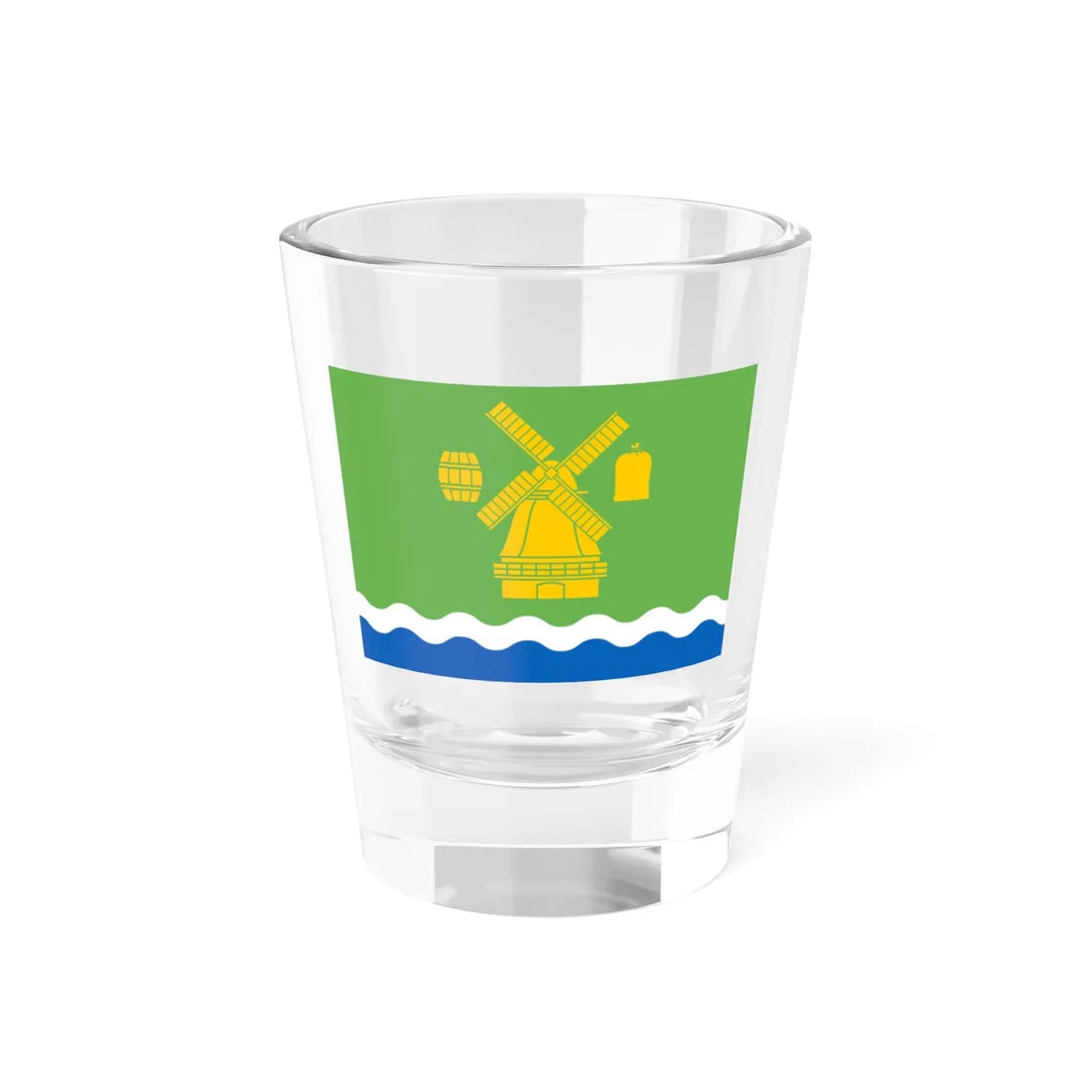 Flagge Alt Moelln (Germany) Shot Glass 1.5oz 1.5oz - Go Mug Yourself