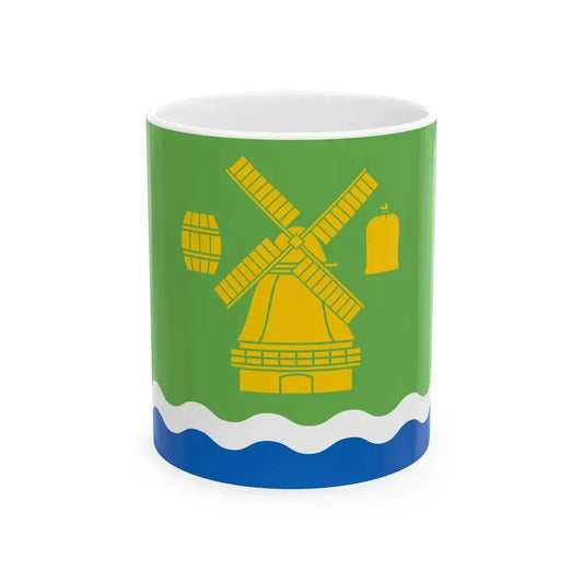 Flagge Alt Moelln (Germany) White Coffee Mug 11oz - Go Mug Yourself