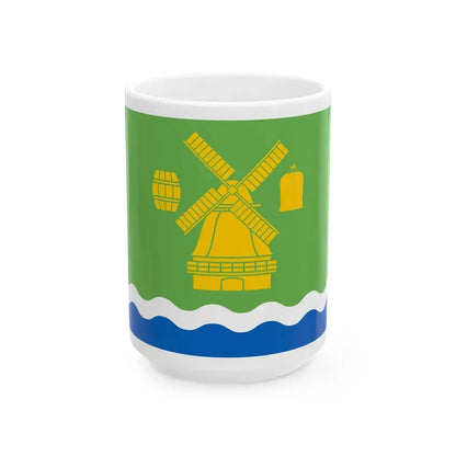 Flagge Alt Moelln (Germany) White Coffee Mug 15oz - Go Mug Yourself