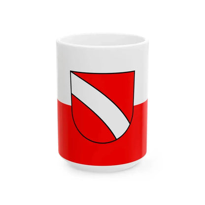 Flagge Altbach (Germany) White Coffee Mug 15oz - Go Mug Yourself