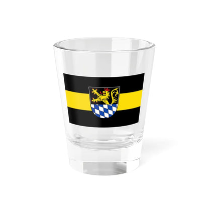 Flagge Amberg (Germany) Shot Glass 1.5oz 1.5oz - Go Mug Yourself