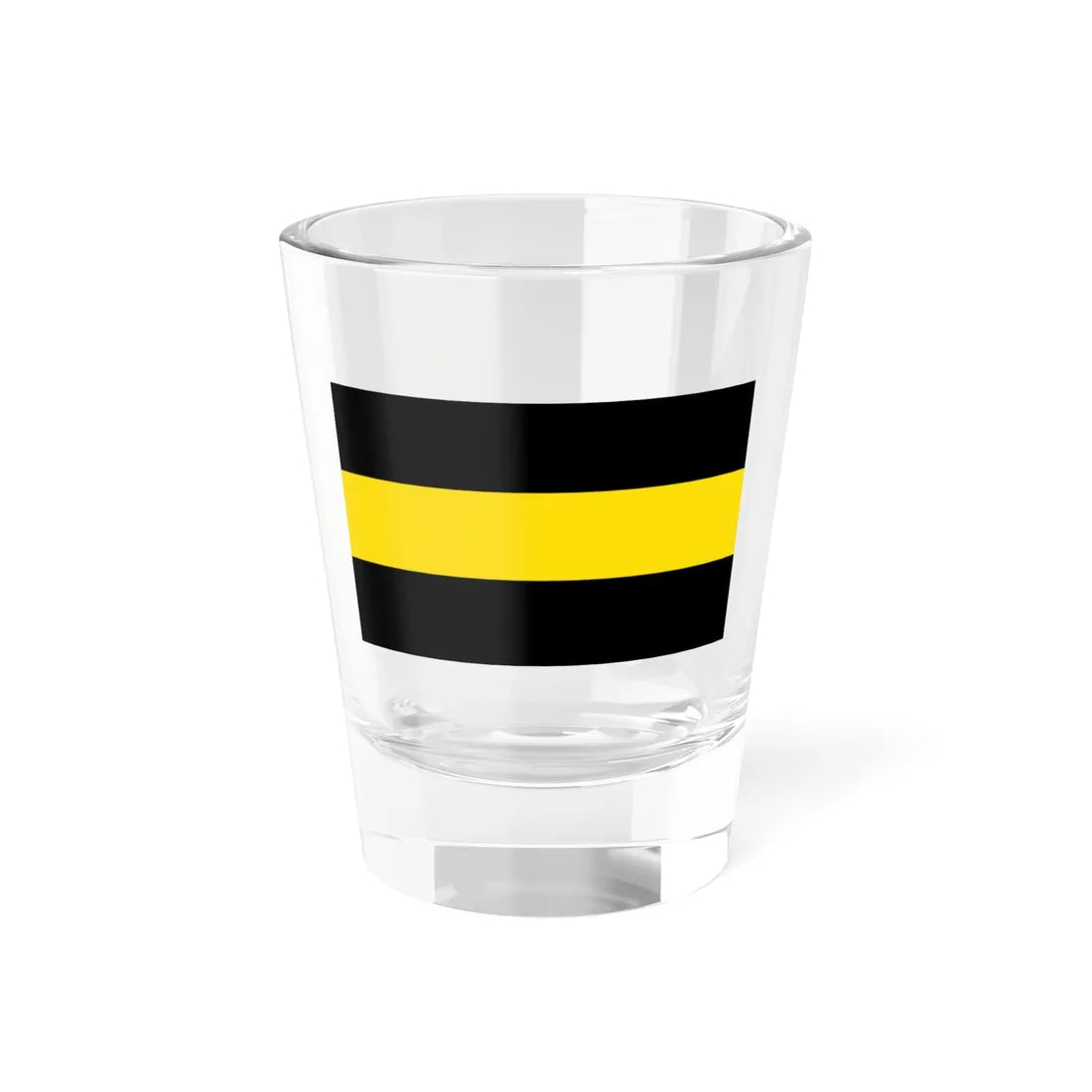 Flagge Amberg variant (Germany) Shot Glass 1.5oz 1.5oz - Go Mug Yourself