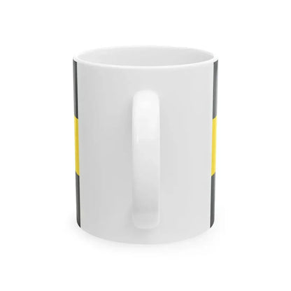Flagge Amberg variant (Germany) White Coffee Mug - Go Mug Yourself