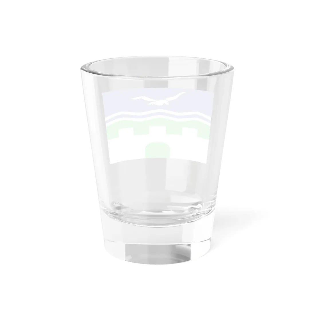 Flagge Amt Marne-Nordsee (Germany) Shot Glass 1.5oz - Go Mug Yourself