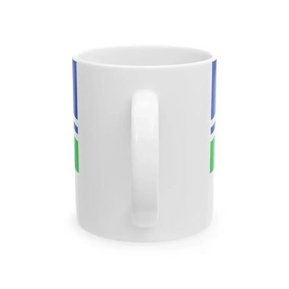 Flagge Amt Marne-Nordsee (Germany) White Coffee Mug - Go Mug Yourself