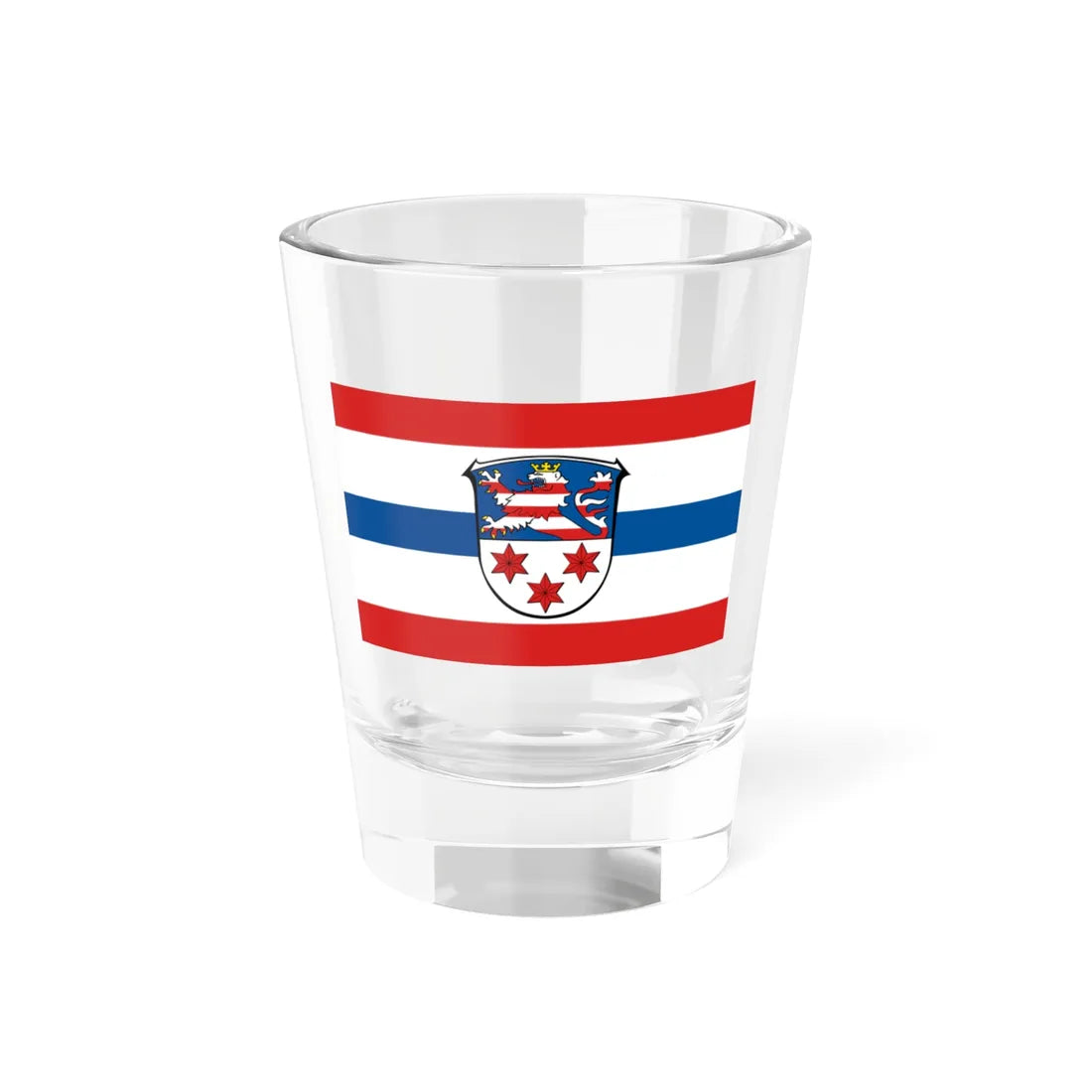 Flagge Angelburg (Germany) Shot Glass 1.5oz 1.5oz - Go Mug Yourself