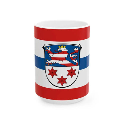 Flagge Angelburg (Germany) White Coffee Mug 15oz - Go Mug Yourself