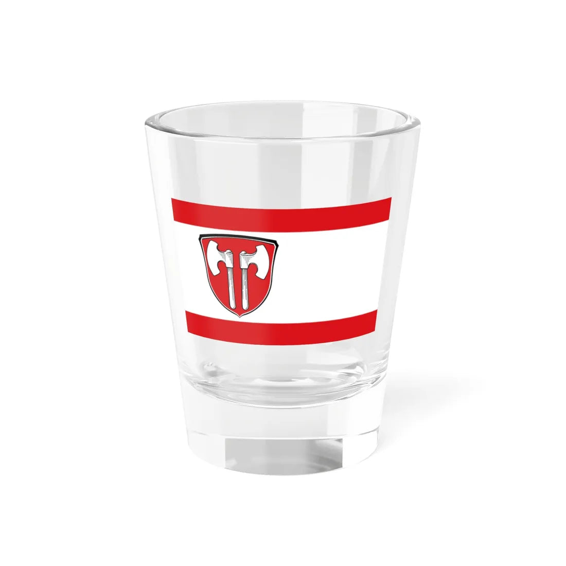Flagge Antrifttal (Germany) Shot Glass 1.5oz 1.5oz - Go Mug Yourself