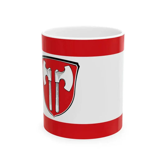 Flagge Antrifttal (Germany) White Coffee Mug 11oz - Go Mug Yourself