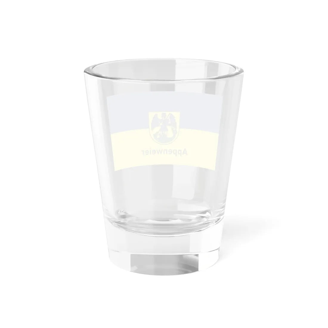 Flagge Appenweier (Germany) Shot Glass 1.5oz - Go Mug Yourself