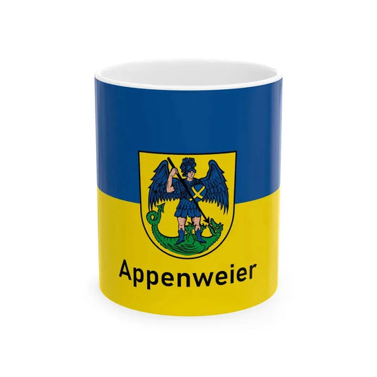 Flagge Appenweier (Germany) White Coffee Mug 11oz - Go Mug Yourself