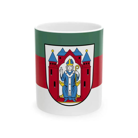 Flagge Aschaffenburg (Germany) White Coffee Mug 11oz - Go Mug Yourself