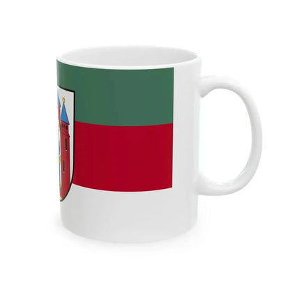 Flagge Aschaffenburg (Germany) White Coffee Mug - Go Mug Yourself
