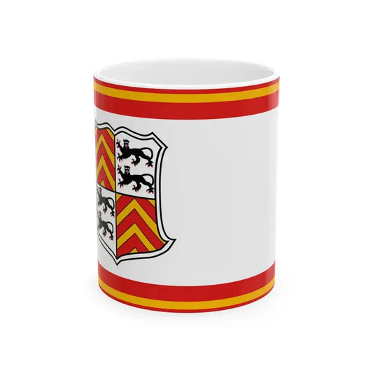 Flagge Babenhausen Hessen (Germany) White Coffee Mug 11oz - Go Mug Yourself