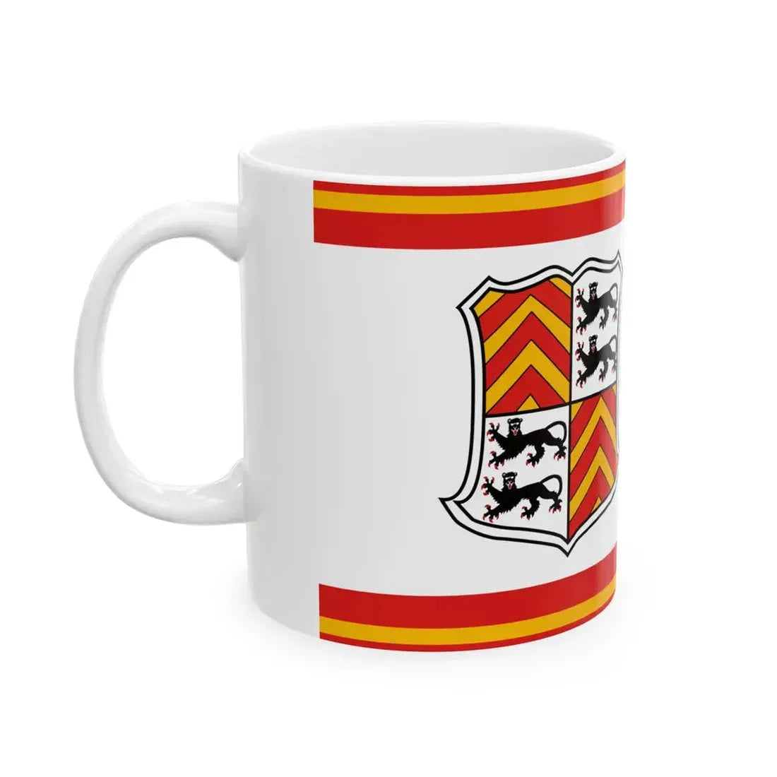 Flagge Babenhausen Hessen (Germany) White Coffee Mug - Go Mug Yourself