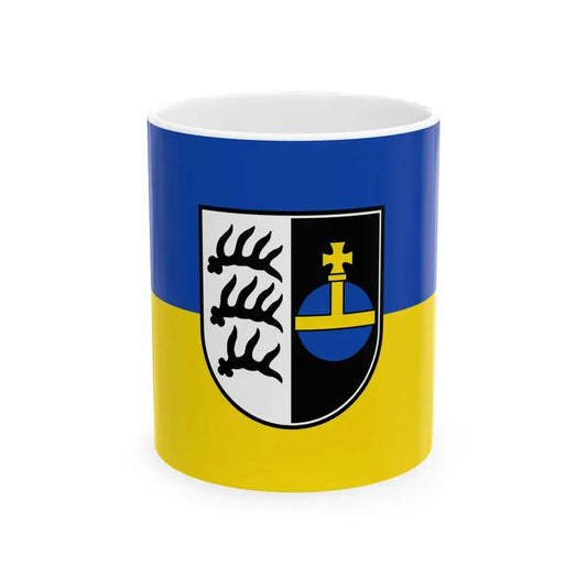 Flagge Backnang (Germany) White Coffee Mug 11oz - Go Mug Yourself