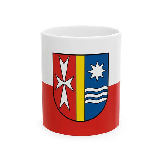 Flagge Bad Duerrheim (Germany) White Coffee Mug 11oz - Go Mug Yourself