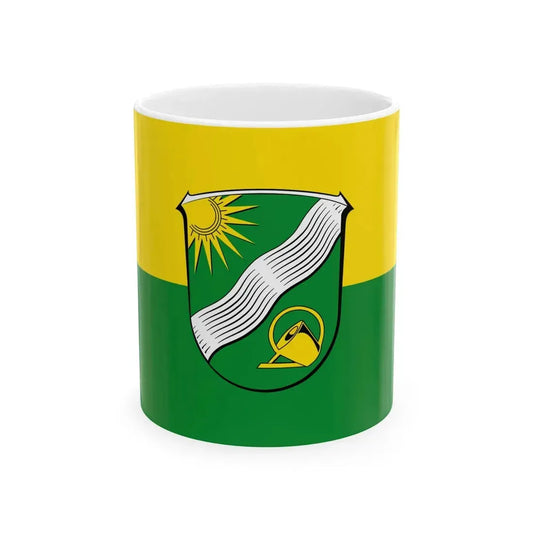 Flagge Bad Endbach (Germany) White Coffee Mug 11oz - Go Mug Yourself
