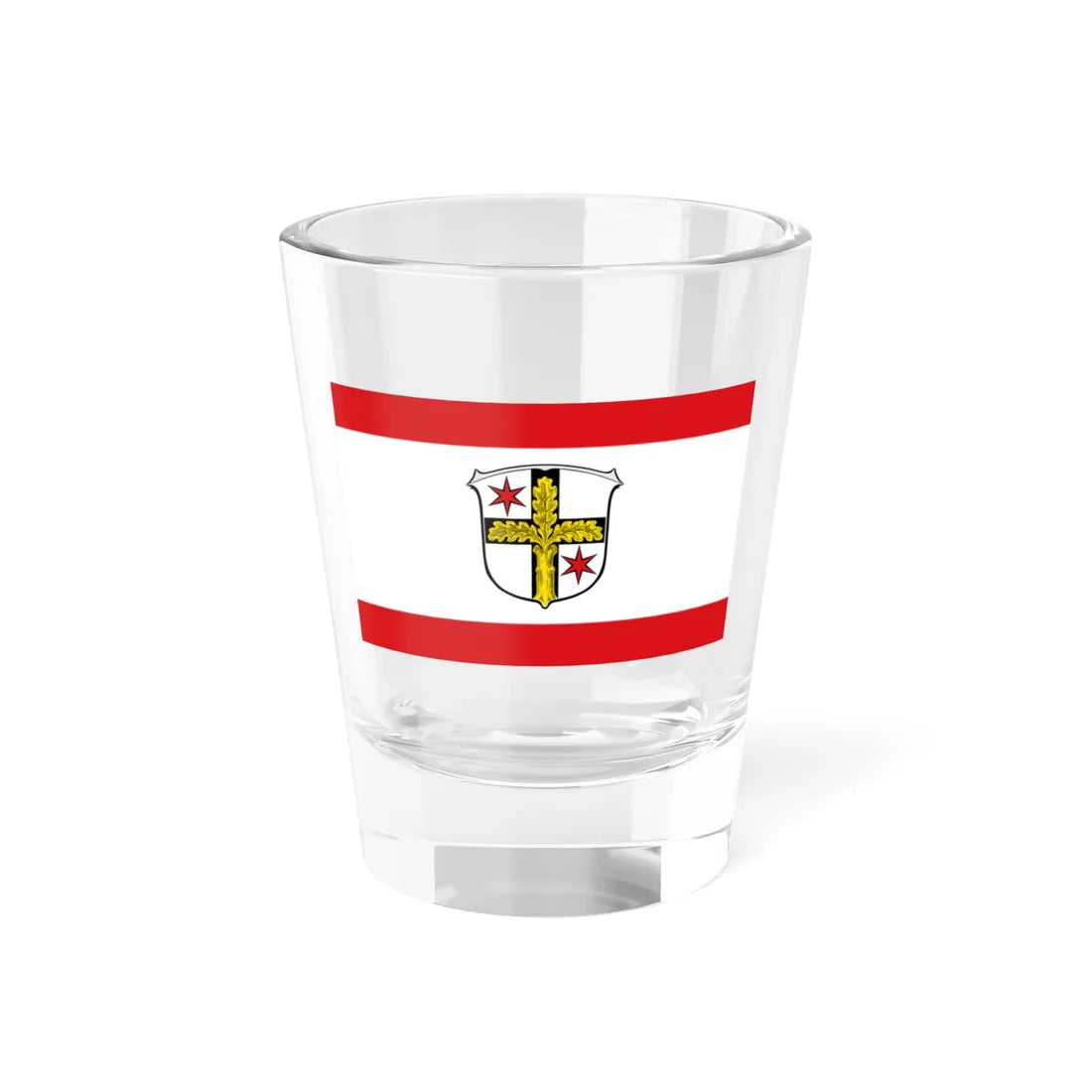 Flagge Bad Koenig (Germany) Shot Glass 1.5oz 1.5oz - Go Mug Yourself