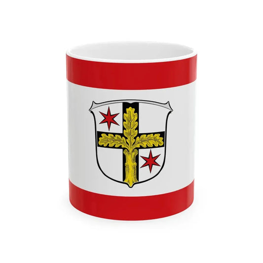 Flagge Bad Koenig (Germany) White Coffee Mug 11oz - Go Mug Yourself