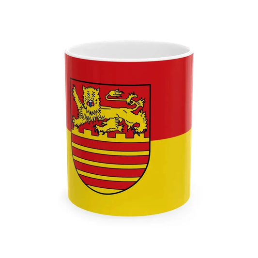 Flagge Bad Lauterberg im Harz (Germany) White Coffee Mug 11oz - Go Mug Yourself
