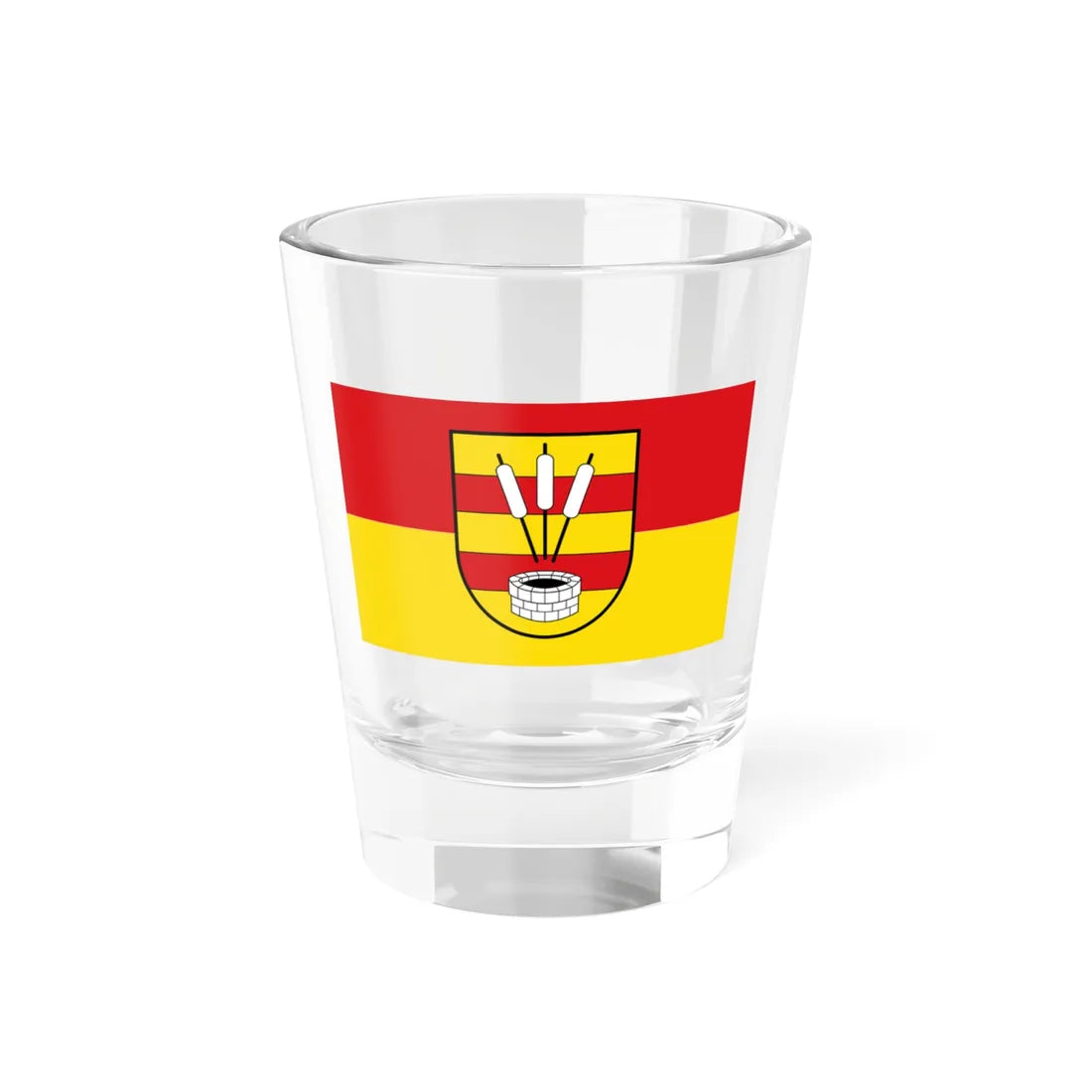 Flagge Bad Zwischenahn (Germany) Shot Glass 1.5oz 1.5oz - Go Mug Yourself