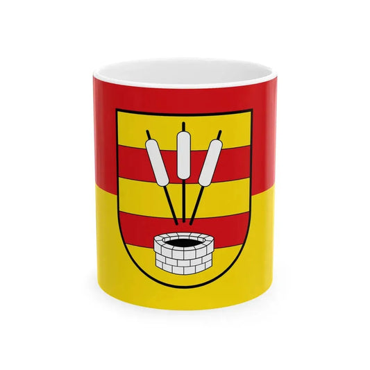 Flagge Bad Zwischenahn (Germany) White Coffee Mug 11oz - Go Mug Yourself