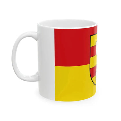 Flagge Bad Zwischenahn (Germany) White Coffee Mug - Go Mug Yourself