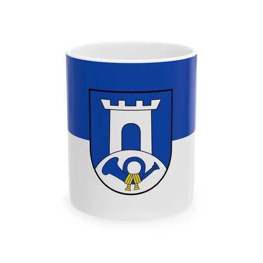Flagge Badenhausen (Germany) White Coffee Mug 11oz - Go Mug Yourself