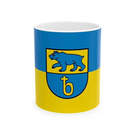 Flagge Baerenthal (Germany) White Coffee Mug 11oz - Go Mug Yourself