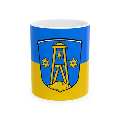 Flagge Baltrum (Germany) White Coffee Mug 11oz - Go Mug Yourself