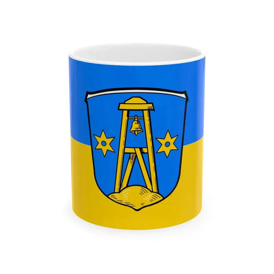 Flagge Baltrum (Germany) White Coffee Mug 11oz - Go Mug Yourself