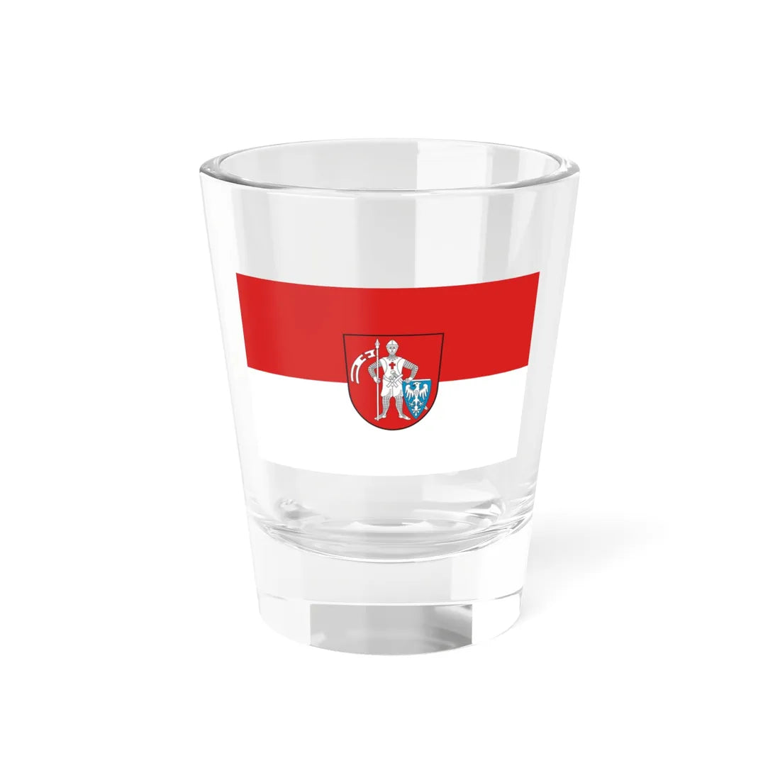 Flagge Bamberg (Germany) Shot Glass 1.5oz 1.5oz - Go Mug Yourself