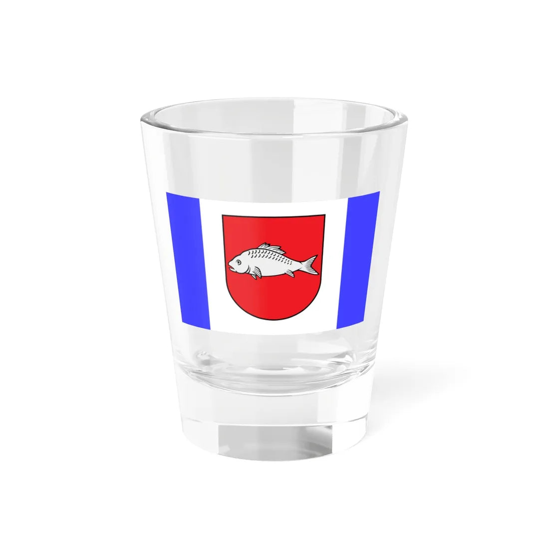 Flagge Barsbek (Germany) Shot Glass 1.5oz 1.5oz - Go Mug Yourself