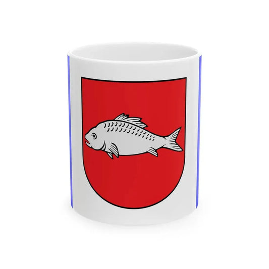 Flagge Barsbek (Germany) White Coffee Mug 11oz - Go Mug Yourself