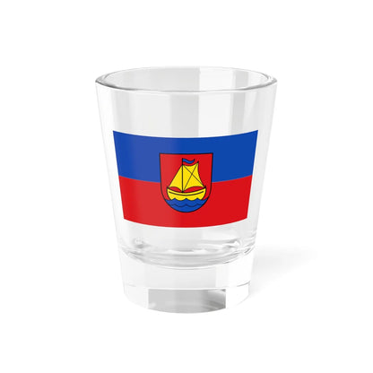 Flagge Barssel (Germany) Shot Glass 1.5oz 1.5oz - Go Mug Yourself