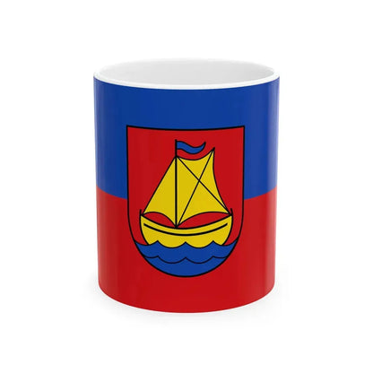 Flagge Barssel (Germany) White Coffee Mug 11oz - Go Mug Yourself