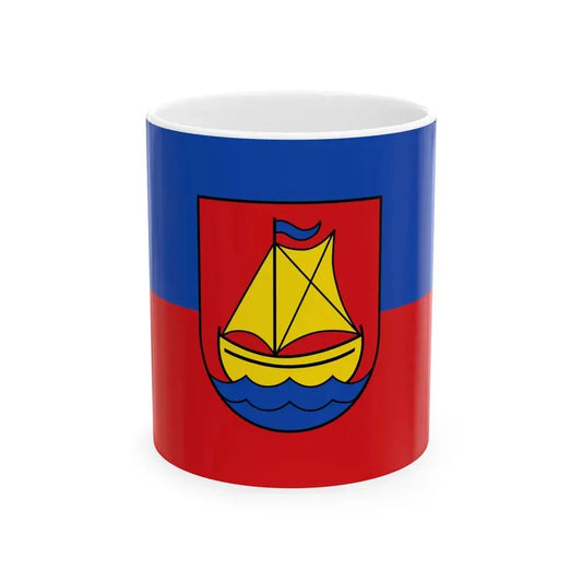 Flagge Barssel (Germany) White Coffee Mug 11oz - Go Mug Yourself