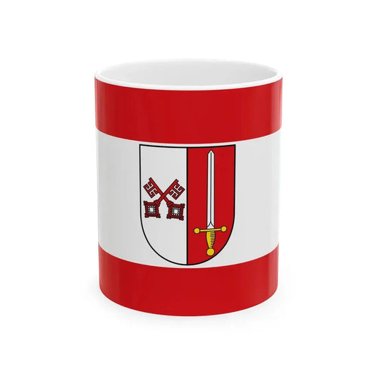 Flagge Basdahl (Germany) White Coffee Mug 11oz - Go Mug Yourself