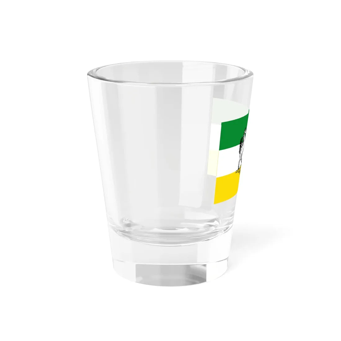 Flagge Bassum (Germany) Shot Glass 1.5oz - Go Mug Yourself