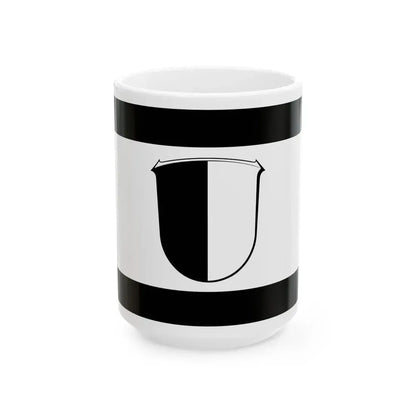 Flagge Battenberg Eder (Germany) White Coffee Mug 15oz - Go Mug Yourself