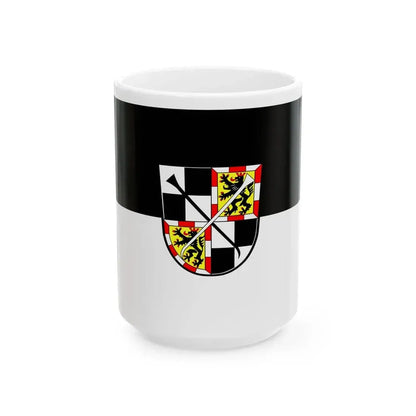 Flagge Bayreuth (Germany) White Coffee Mug 15oz - Go Mug Yourself
