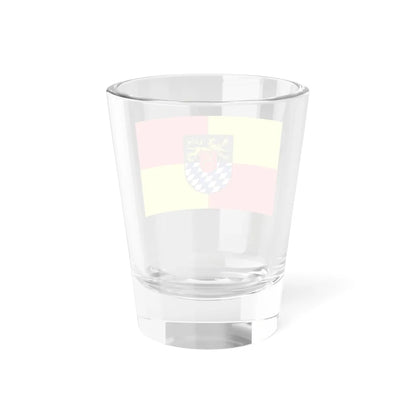 Flagge Bellheim (Germany) Shot Glass 1.5oz - Go Mug Yourself