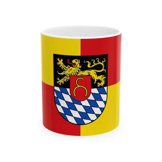 Flagge Bellheim (Germany) White Coffee Mug 11oz - Go Mug Yourself