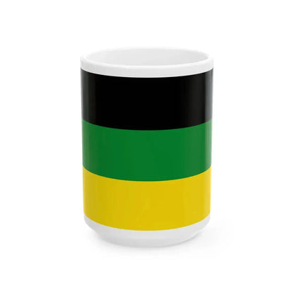 Flagge Bergstadt Bad Grund (Germany) White Coffee Mug 15oz - Go Mug Yourself